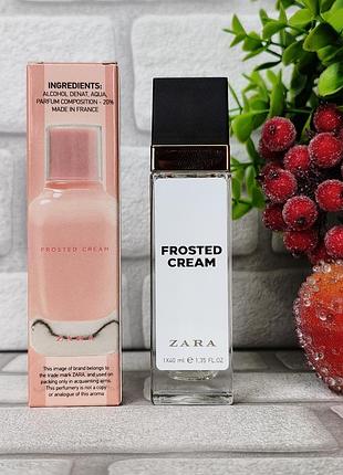 Парфюмированная вода тестер женский zara frosted cream зара крем