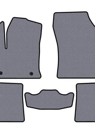 Резиновые коврики carsuit v1 (электро, серый) для peugeot 2008 2019- гг