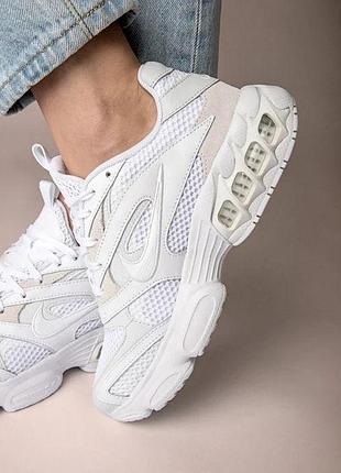 Nike zoom air fire (40-40.5) 25.5-26см женские кроссовки белые