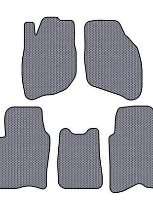 Резиновые коврики carsuit (sd, серый) для honda city 2002-2008 гг