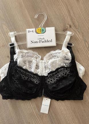 Мереживний бюстгальтер комплект 2 шт primark