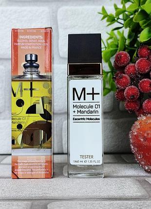 Парфюмированная вода унисекс molecule 01 + mandarin молекула мандарин