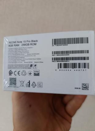 Redmi note 15 pro 4g 8/256 черный 3