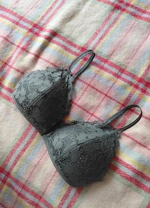 Кружево бра бралетт лиф хаки h&amp;m