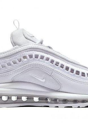 Nike air max 97 (38.5) 24.5см ultra 17 женские летние кроссовки белые