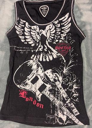 Вінтажна майка hard rock