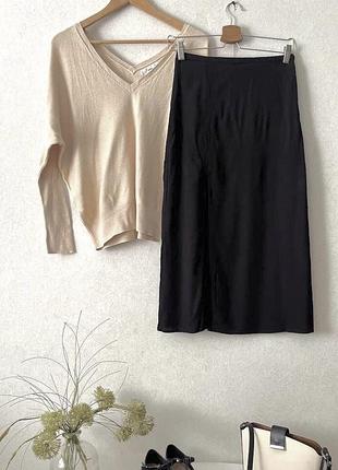 Легка спідниця з розрізом h&m