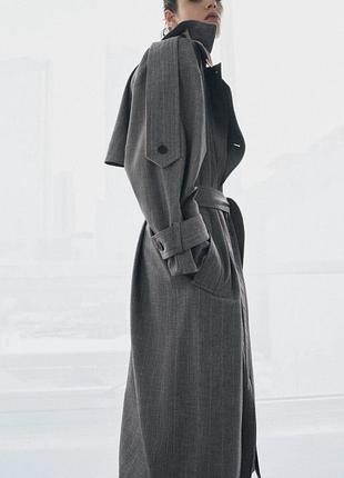 Zw collection limited edition тренч з вовни