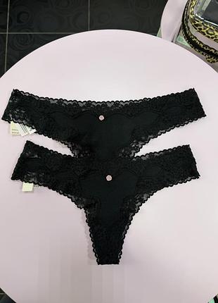 Котонові стрінги від victoria’s secret