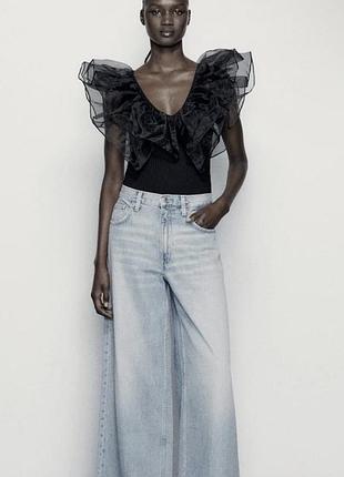 Боді  топ zara боди