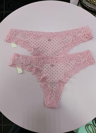 Котонові стрінги від victoria’s secret