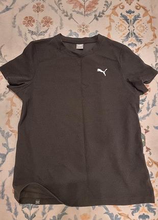 Футболка женская puma, р.l, черная