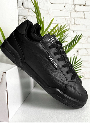 Кроссовки lacoste black l