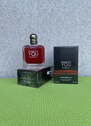Чоловічі парфуми stronger with you powerfully 100