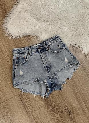 Шорты джинсовые шортики женские от zara