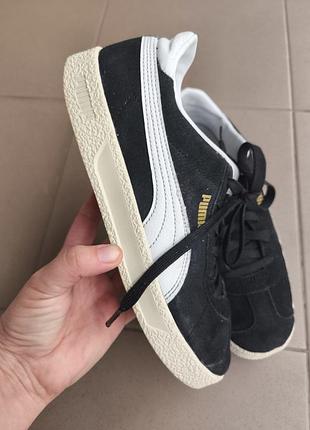 Замшевые кроссовки puma