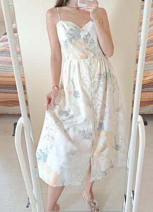 Льняной сарафан h&amp;m 4