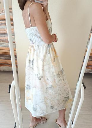 Льняной сарафан h&amp;m 5