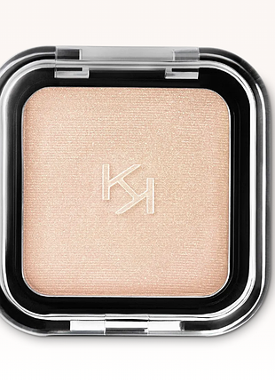 Стойкие тени для век kiko milano smart colour eyeshadow - 02 pearly champagne (000293-02)
