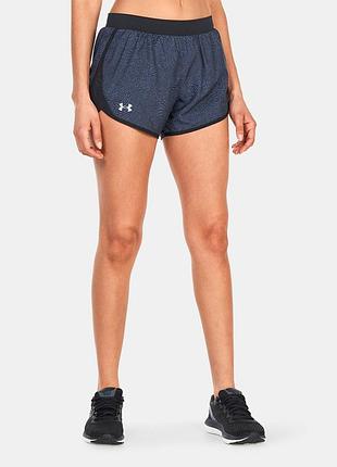 Новые женские беговые спортивные шорты андер армор under armour fly by 2.0 mesh, xs, оригинал