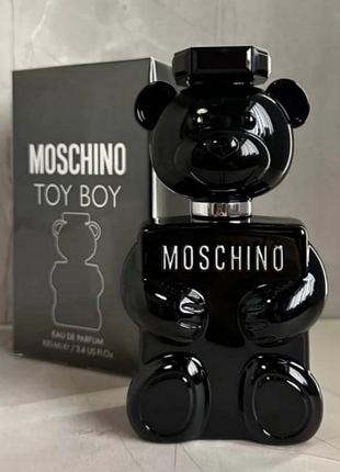 Toy boy moschino парфуми чоловічі мощіно бой той чорний медведик 100 мл парфум москіно блек медвеженок духи мужские парфюм мощино бойс мишка москінно