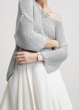Вʼязаний светр / джемпер із декоративними каменями guess los angeles 🇺🇸