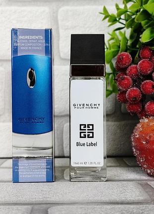 Мужской парфюм blue 56 блу лейбл свежий цитрусовый аромат