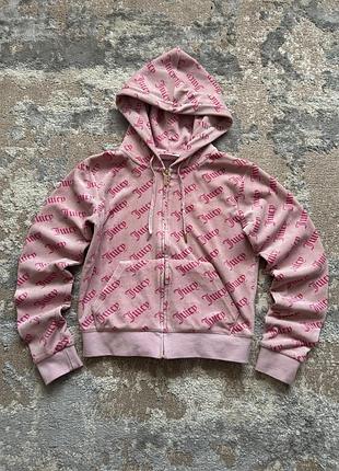 Велюрова кофта juicy couture/ жіноча олімпійка juicy couture/y2k