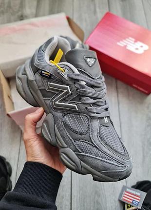 Чоловічі кросівки new balance 9060 cordura gore-tex grey