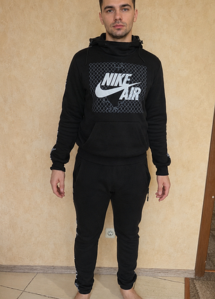 Мужской спортивный костюм nike air на флисе