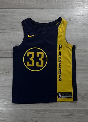 Баскетбольна джерсі майка найк nike nba indiana turner 33 pacers jersey, s, оригінал