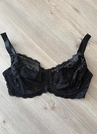 Чорний мереживний бюстгальтер primark