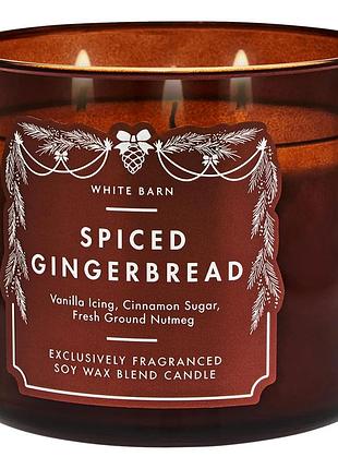 Свічка spiced gingerbread bath and body works