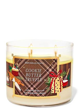 Свічка cookie butter truffle bath and body works