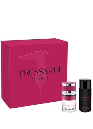 Trussardi ruby red набір (edp/60m| + b/lot/125ml)
