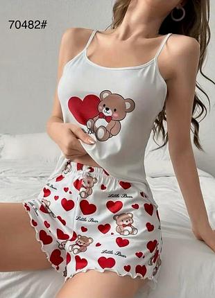 Пижамки 95% cotton 
5%spandex фабричный китай