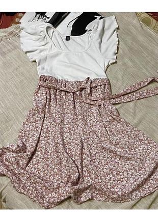 Shein стильное летнее платье миди как новое