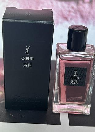 Оригінал парфумована вода мініатюра coeur yves saint laurent ysl