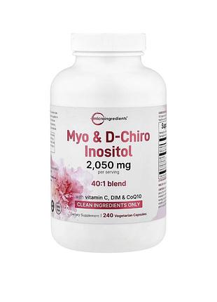 Myo- & d- chiro inositol , 240 капсул