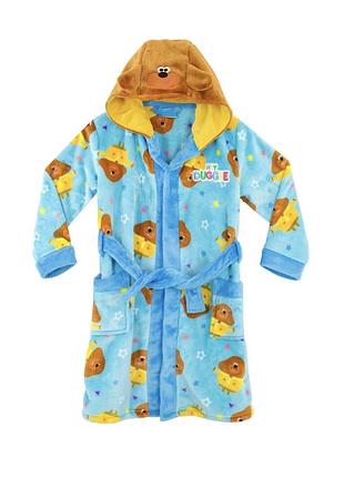Дитячий халат character hey duggee fleece dressing gown