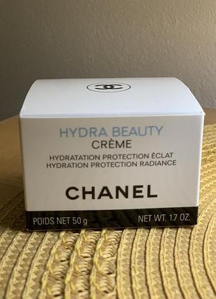 Chanel hydra beauty crème увлажнение защита сарки, 50g