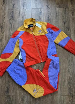 Костюм спортивний han kjøbenhavn nylon track curve multi color women’s xxl