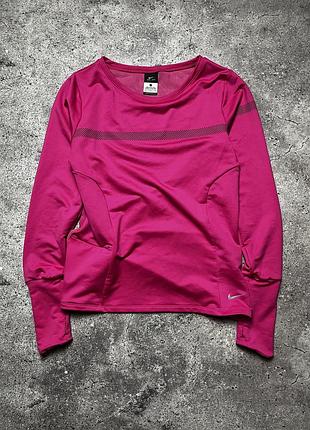 Жіноча спортивна кофта лонгслів nike
