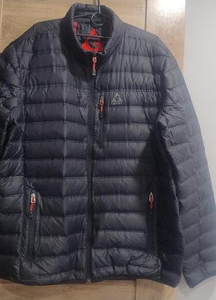 Легкий мужской пуховик gerry fill power 650 (l-xl / пух 90%)