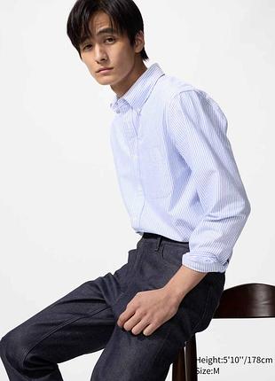 Рубашка uniqlo унисекс 6