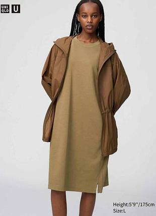 Женское платье-футболка airism uniqlo