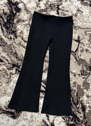 Штани лосіни кльош чорні h&m 7 років 122 см