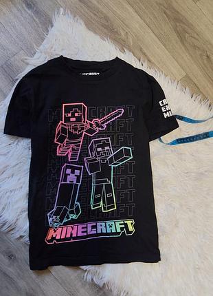 Крута футболка minecraft на зріст 146-152 см