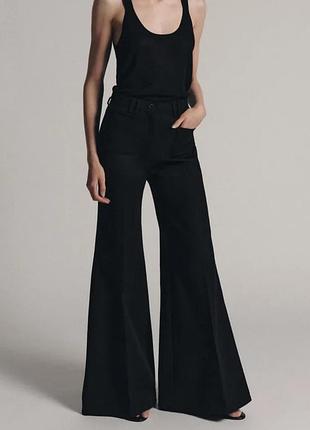 Расклешенные брюки zw collection