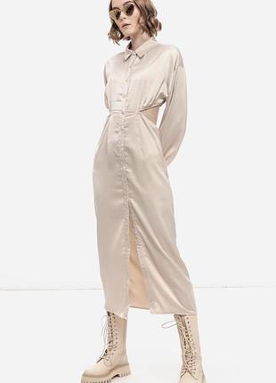 🌿 сукня-сорочка missguided з акцентом на талії